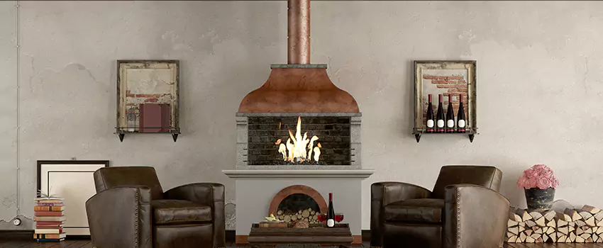 Thelin Hearth Products Providence Pellet Insert Fireplace Installation in Victorville, CA