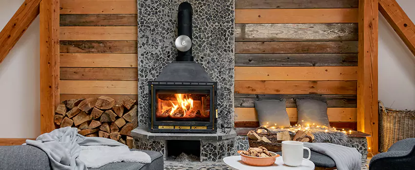 Thelin Hearth Products Direct Vent Gas Stove Fireplace Inspection in Victorville, California